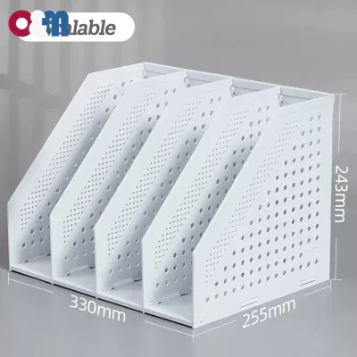 Expandable Files Document Paper Magazine Rack Shelf Foldable Books Organiser Stand Desk Organizer Folder Office Study Table Space Saving