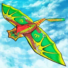 Dynamic Fishing Rod Kite, Children's Handheld Telescopic Pole Cartoon  Parent-child Bird Swallow Kite