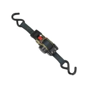 Retractable 2M Manual Ratchet Tie Down Straps For Truck Motorcycle Car Cargo Heavy Duty Secure Transport Bundling Straps