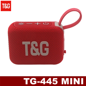 T&G TG-445 Mini TWS RGB LED Lights IPX4 Waterproof Portable Wireless Stereo Music Speaker Multi Function