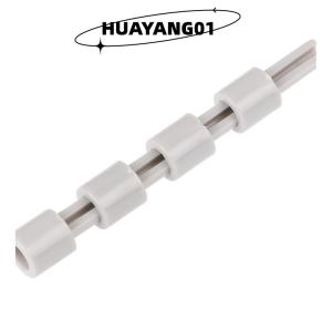 HUAYANG01 [2023 new HOT FASHION] lazlook 2/4pcs มิกเซอร์ Potentiometer Long SHAFT สีเทาพลาสติกขยายเพลา