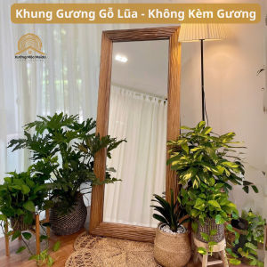 Khung Gương Khung Tranh Ảnh Gỗ Mô Phỏng  Lũa Trang Trí Vintage