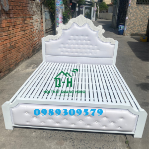 GIƯỜNG SẮT HỘP VUÔNG TÂN CỔ ĐIỂN CAO CẤP GIAO NHANH HCM