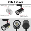 Led Track Light Set Spotlight 12W 20W Tricolor Track Lamp With Rail 220V COB Linear Ceiling Lights For Living Room Home Decor Fixture Clothing Store Bedroom Stage Exhibit Lighting. 