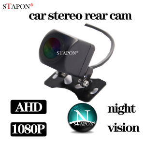 STAPON AHD 1080P Night Vision rear camera 140 degree Wide Angle waterproof Lens Car Rear View Reverse Backup Parking reverse Camera A1080