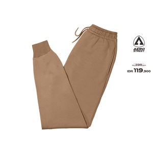 Aerostreet Jogger Pants Vicenzo Coklat Celana Joger EBAAA
