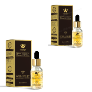 [One Drop To Return To 18 Years Old] 24K Pure Gold Essence Balances Water And Oil Replenishes Moisture  Tightens And Smoothes Wrinkles