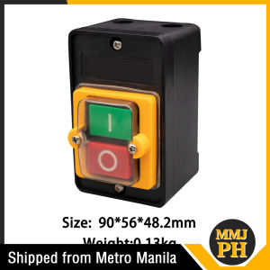 Waterproof ON/OFF Pushbutton Switches KAO-10KH 220V/380V 10A Button Switch