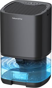 36W Dehumidifier Tangki  Air Dryer Mini  Purifier High Quality Dehumidifier serap air  Anti Lembab Dehumidifier  Air Dryer Absorber Dehumidifier Tangki Air  1000 ml  Serap Air  Penyerap Kelembaban Udara Mini Dehumidifier Purifier 1L