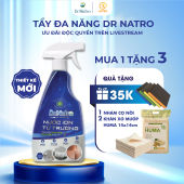 Tẩy đa năng Dr Natro tẩy xoong nồi cháy khét tẩy dầu mỡ bếp ga bếp điện ghế da rỉ sét inox sạch