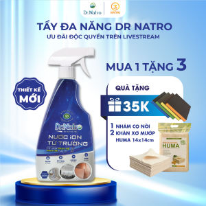Tẩy đa năng Dr Natro tẩy xoong nồi cháy khét tẩy dầu mỡ bếp ga bếp điện ghế da rỉ sét inox sạch