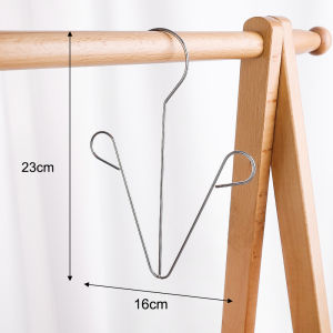 Stainless Steel Drying Shoe Rack Home Stackable Shoe Drying Hook Space Saving Storage Hanging Shelf