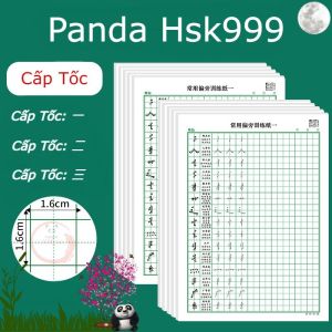 Vở Luyện Viết Tiếng Trung Cấp Tốc Căn Bản