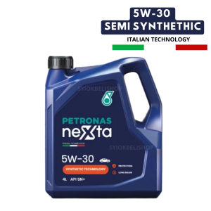 PETRONAS NeXta 5W30 SN+ Semi Synthetic Engine Oil - (4L)