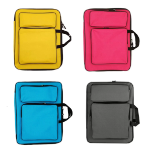 A3 Artist Portfolio Carry Case Bag Portable Waterproof Canvas Shoulder Bag Painting Pad Backpack for Sketching Painting