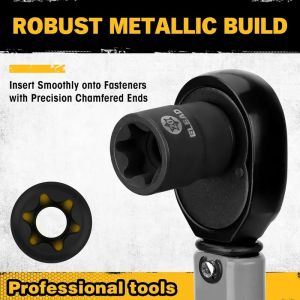 ELEAD 31PC Torx Bit Socket Set Premium CR-V & S2 Alloy Steel Star T8-T70 & E-Torx E4-E24 High Torque Marked