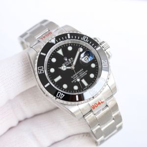 SUB Series Automatic Watch for Man 3235 Movement Sapphire Glass Calendar 41mm Dial Standard 904L Stainless Steel EZ Link Strap Business Watches