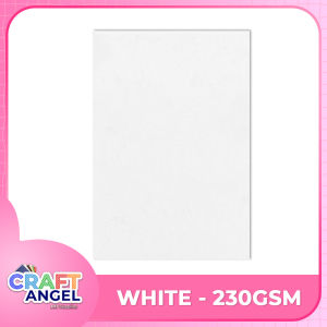 Officom Morocco Board – 10pcs White & Blue 230gsm Thick Paper 216x330mm