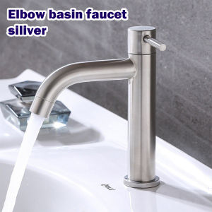 WJT Lavatory faucet Steel Bathroom Wash Sink Faucet Basin Tap Faucetbasin faucet Single Cold