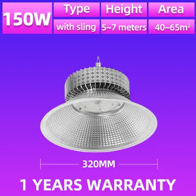 KKSKY หลอดไฟไฮเบย์ 100w 150w 200w โคมไฟไฮเบย์ ﻿high bay led light 220v IP65 Waterproof ใช้สำหรับ การประชุมเชิงปฏิบัติการ ศูนย์กีฬาในร่ม สนามบาสเกตบอล ซูเปอร์มาร์เก็ต ที่จอดรถ