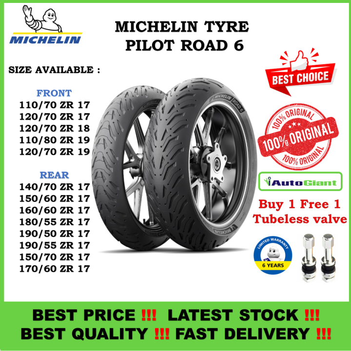 TAYAR MICHELIN ROAD 150/60 ZR17 190/50 ZR 17 190/55 ZR 17 RADIAL