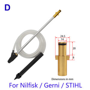 Pressure Washer SandBlasting Kit Wet Sandblaster Lance Nozzle for Karcher Bo-sch Huter Interskol Lavor Parkside High Pressure Washer