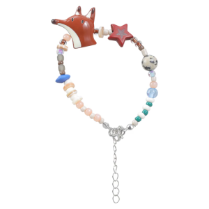 Resin Foxes Bracelet Daily Wear Bracelet Ornament Perfect for Fashion Individuals Who Love Distinctive Accessories