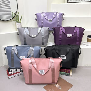 Folding Waterproof Tote Large Capacity Short Distance Travel Bag Dry and Wet Separation Fitness Bag Handbag Luggage Bag2026