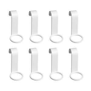 8Pcs Hand Soap Holder Hook Shampoo Dispenser Bottle Holder Hook Shower Gel Bottle Rack Hook Hand Soap Dispenser Holder