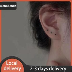 [COD] WANGDANDA Ship within 24 hours 1Pair Fashion Trendy Mini Zircon Stud Earrings For Women Girls Daily Geometry Small Earrings Ear Bone Nail Jewelry Accessories