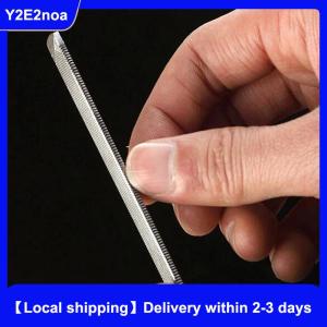 【Local shipping】 Stainless steel metal file nail art beauty dual sided pedicure manicure tool
