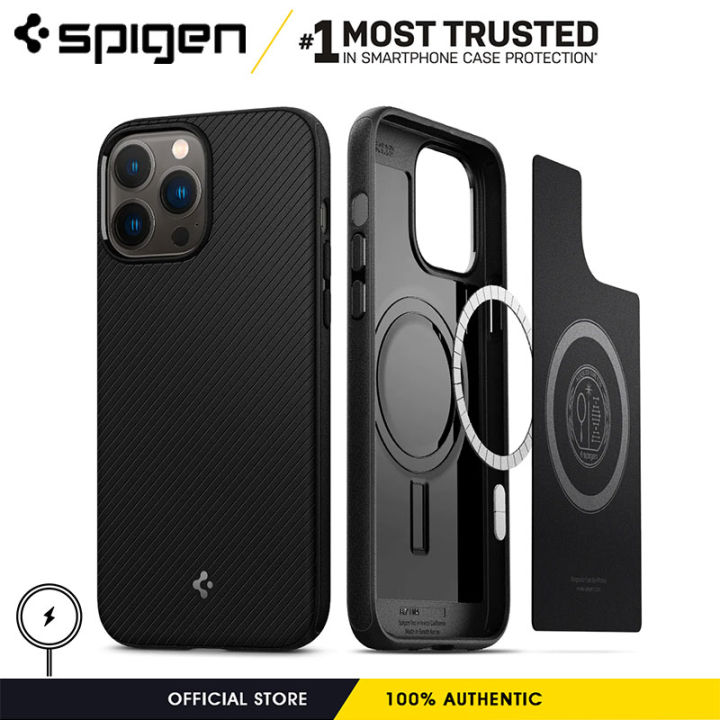 Spigen Mag Armor (MagFit) Compatible with MagSafe Designed for iPhone15 Pro Max 14 Pro Max
