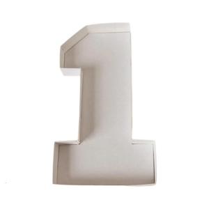 Creative Letters Container For Candy Nuts Chocolates Holder Fillable Letters Shape Sweets Box