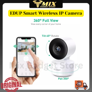 EDUP WiFi IP Camera Smart APP Camera 2MP Wireless Security CCTV Surveillance Cam