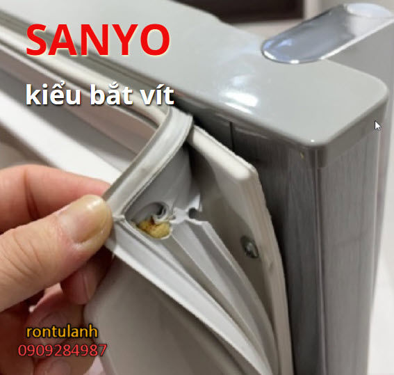 Ron tủ lạnh Sanyo Model SR - 13CN(MS) (kiểu bắt vít)