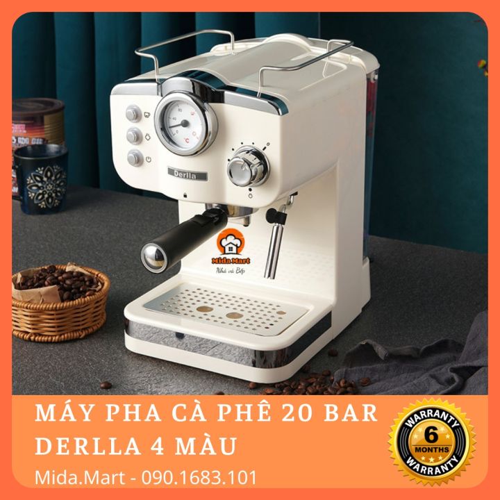 MÁY PHA CAFE TỰ ĐỘNG PHONG CÁCH ITALY CHÍNH HÃNG DERLLA BẢO HÀNH 6 ...