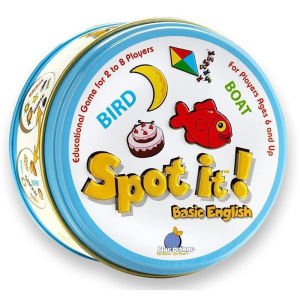 [SG STOCK] Spot It! Card Game with Metal Box - Parents & Kids Interaction Toy Birthday Party Goodie Bag Filler