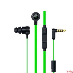 Razer Hammerhead Pro V2หูฟังแบบมีสาย (พร้อมไมโครโฟน) ชุดหูฟังหูฟังสำหรับเล่นเกมสำหรับ Razer HAMMER Pro Warhammer Pro Shark Pro V2ชุดหูฟังชนิดอินเอียร์ ONLYY