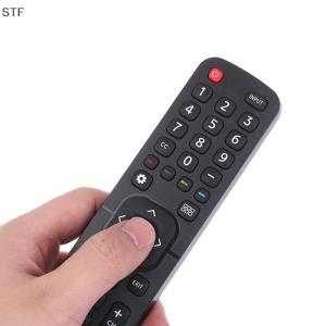 STF 1ชิ้นสำหรับการเปลี่ยนทีวี Hisense รีโมทคอนโทรลอินฟราเรดแบบสากลใช้ได้กับสมาร์ททีวีแอนดรอยด์ความละเอียดสูงทั้งหมด