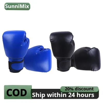 2 Pairs of Kickboxing Gloves Professional MMA Training Gloves