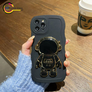 GS001 SOFTCASE WAVY GELOMBANG SPACE ASTRONOT 3D STAND HP UNTUK INFINIX SMART 5 6 PLUS HOT 9 10 11 12 12i 20 20i 20s NOTE 12 HC1383
