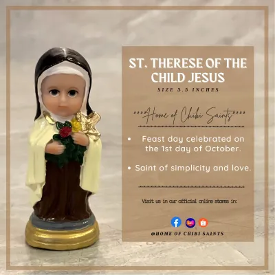 Chibi Saint - St. Therese of the Child Jesus