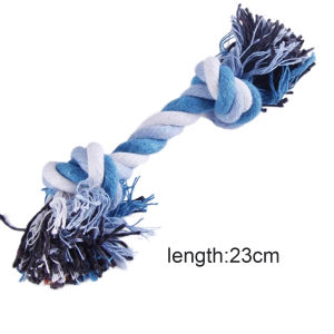 【PETZOOM】Pet toys cotton rope double knot rope dog teeth grinding and teeth cleaning knot toy bite resistant and wear-resistant pet products