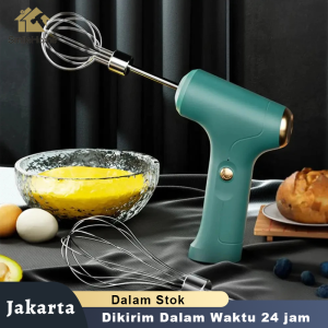 Electric Hand Blender Tangan Pengaduk kopi Milk Frother USB Portable Handheld Mixer