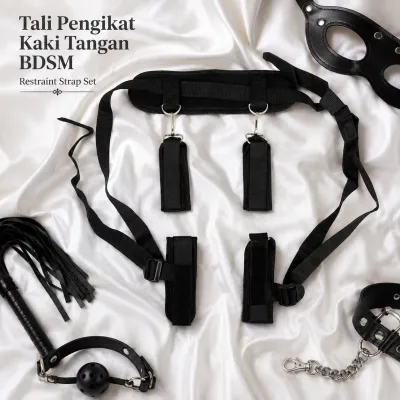 Set Lengkap Tali Pengikat Kaki Tangan Cinta Leather Handcuff Model Menempel Borgol Tangan Kulit Shoulder Strap Fitness Resistance Band Belt Latihan Kaki Tangan Adjustable Gym Yoga Pilates Home Workout Tali Latihan Elastis Olahraga Multifungsi Portable Bod