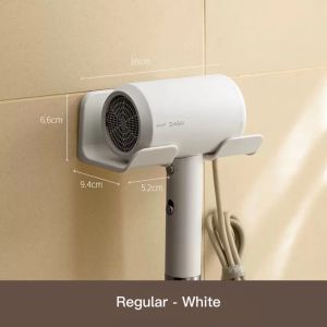 DXL Hair Dryer Rack Holder Punch-free Toilet Wall Bracket Bathroom Hair Dryer Storage Placement Shelf