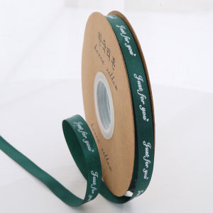 Ribbon just for you Pita Kado 25cm Pita Roll Meteran Floral Ribbon PT08