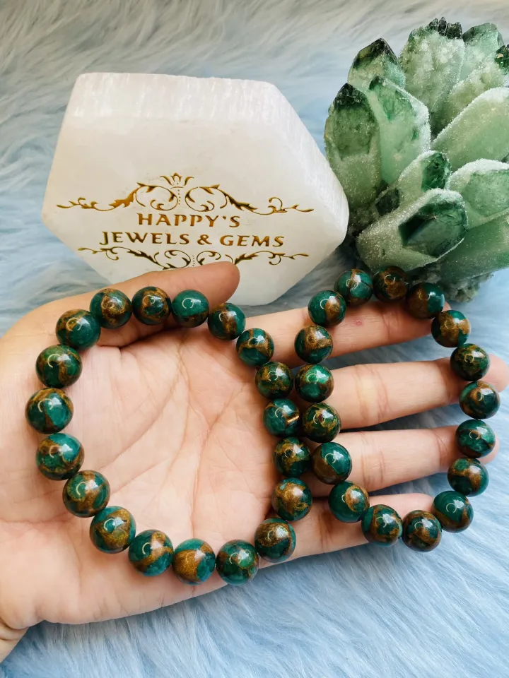 Green deals stone bracelet