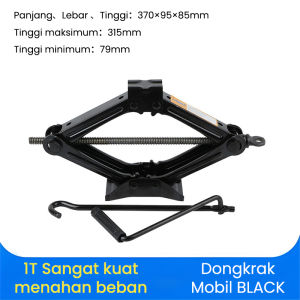 Dongkrak Mobil BLACK/1ton dongkrak mobil /dongkrak gunting / dongkrak pengangkat tipe tangan / - untuk perbaikan ban mobil