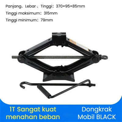 Dongkrak Mobil BLACK/1ton dongkrak mobil /dongkrak gunting / dongkrak pengangkat tipe tangan / - untuk perbaikan ban mobil